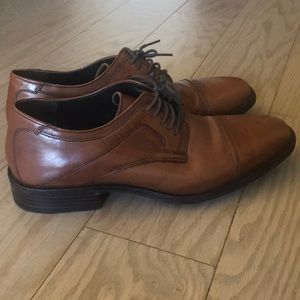 Men’s Oxford Shoes, Johnston & Murphy Leather, 9.5